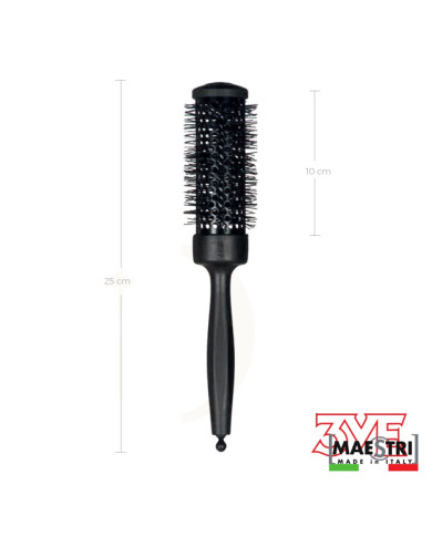 SPAZZOLA TERMICA CARBON DIAM. 43MM - MAESTRI