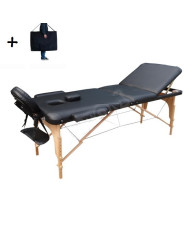 LETTINO A VALIGIA LEGNO 3 ZONE CON FORO 195X70 CM