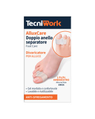 ALLUXCARE DOPPIO ANELLO SEPARATORE 1PZ AMBIDESTRO DIVARICATORE PER ALLUCE