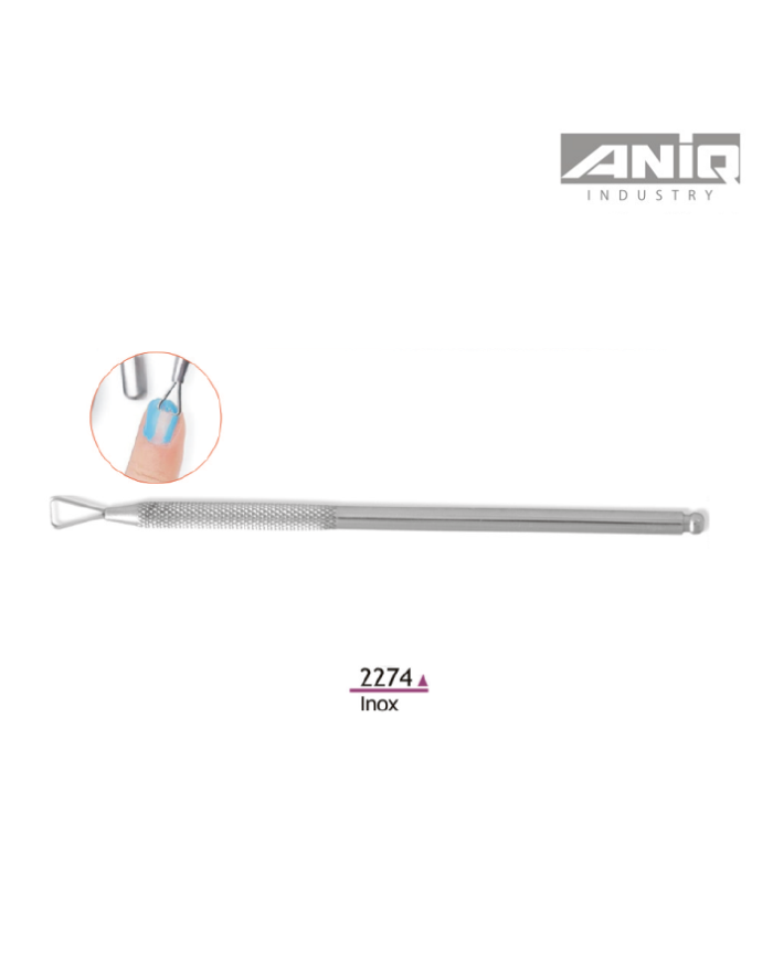 ATTREZZO RIMUOVI GEL ACCIAIO INOX
