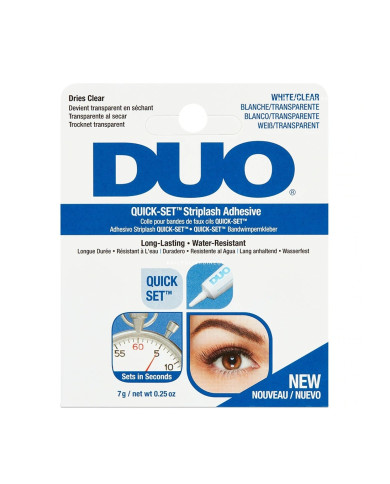 DUO STRIPLASH ADHESIVE CLEAR 7 GR QUICK-SET