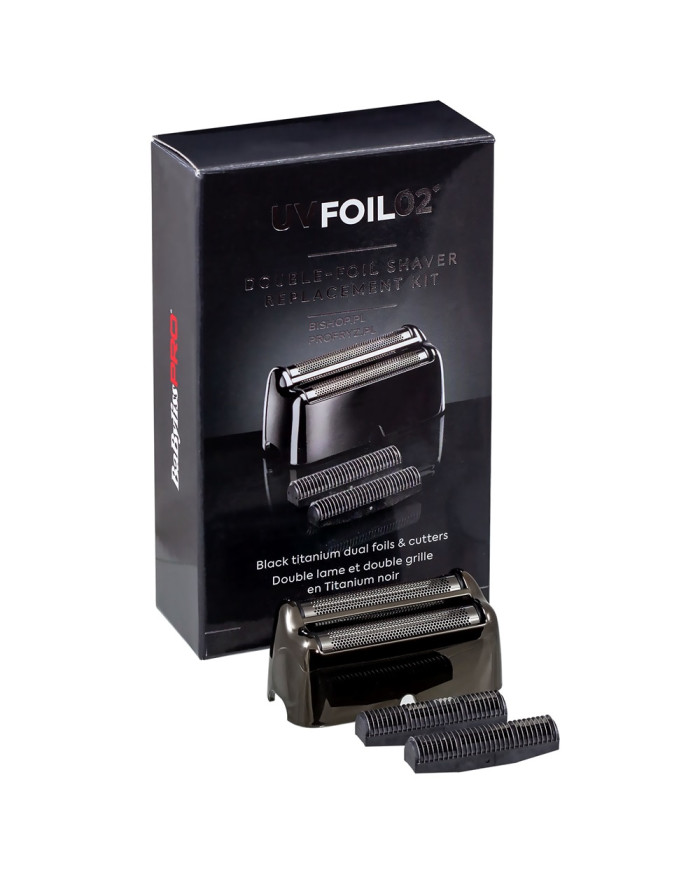 BABYLISS PRO DOUBLE UVFOIL02 REPLCEMENT KIT BLACK