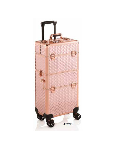 TROLLEY NICA ROSE DIAMONDS RUOTE TRAVEL ALL TERRAI