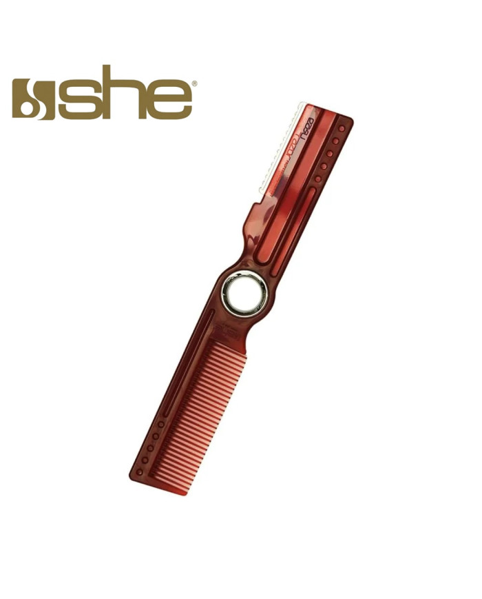EASY RAZOR PETTINE SFILZINO EXTENSION ROSSO SHE