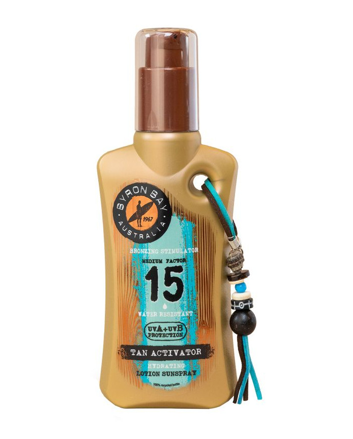 BYRON BAY LOZIONE SPRAY TAN ACTIV SPF 15  200 ML