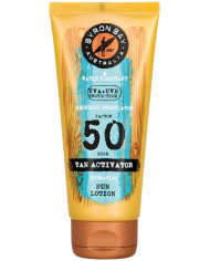 BYRON BAY AUSTRALIA LOZIONE CREMA TAN ACTIVATOR TUBE SPF 50  100 ML TRAVEL