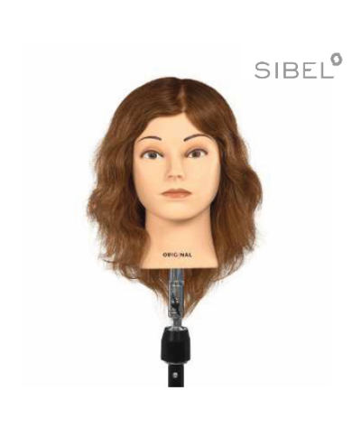 TESTINA SCUOLA JEANNE 30 CM HUMAN HAIR