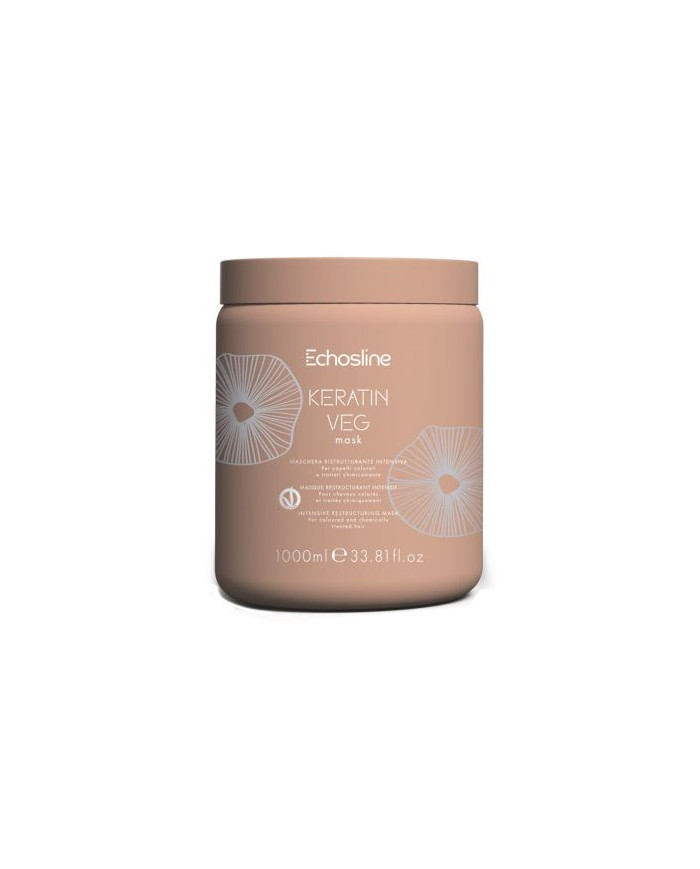 KERATIN VEG MASK 1000 ML VASO - ECHOS