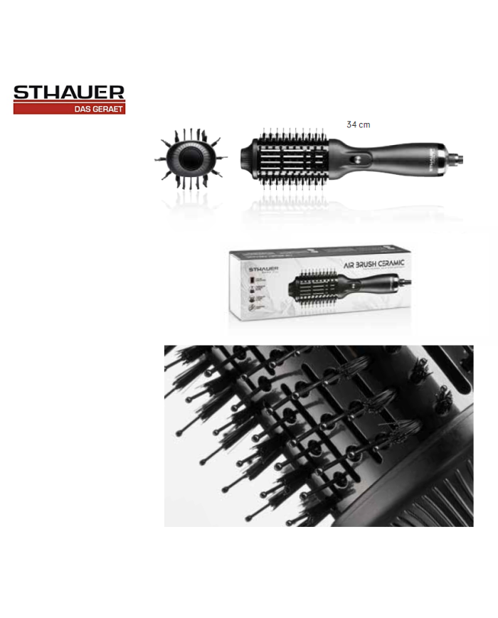 STHAUER SPAZZOLA PHON CERAMIC IONIC 1200W