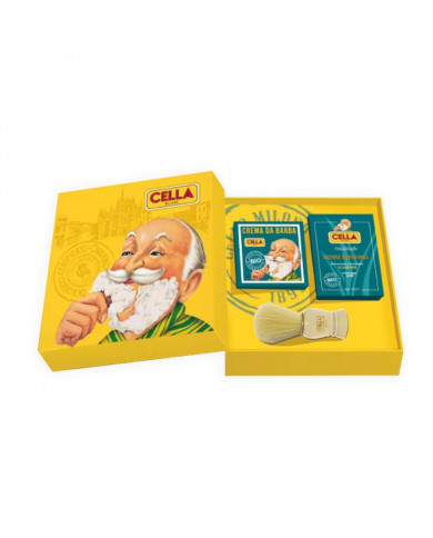 CELLA GIFT SET RASATURA BARBA CNF GIALLA (VERDE)