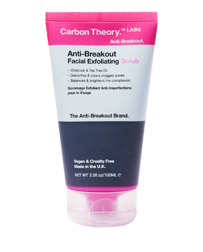 SCRUB ESFOLIANTE CARBONE OLIO DI TEA TREE100ML