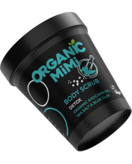 ORGANIC MIMI - BODY SCRUB DETOX ORGANIC AVOCADO OIL SEA SALT & BLUE CLAY 250 G