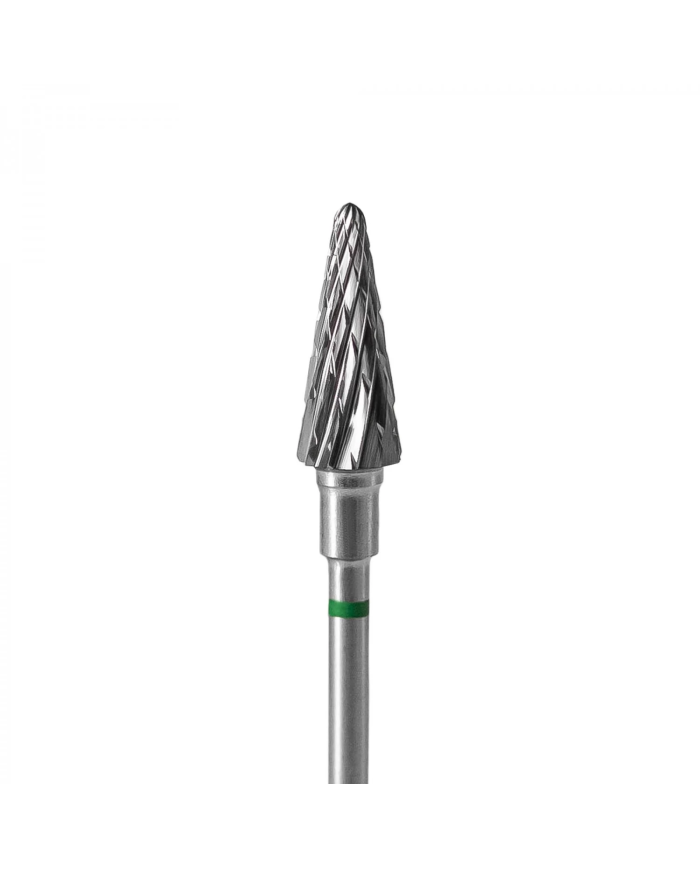 PUNTA CARBIDE CONO, VERDE, DIAMETRO 6 MM