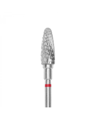 Punta Carbide Conica, rosso, diametro 5 mm - lunghezza punta 13 mm STALEKS