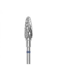 PUNTA CARBIDE CONICA, BLU, DIAMETRO 5 MM