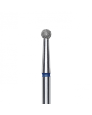 Punta diamantata a sfera, blu, diametro punta 2.7 mm STALEKS