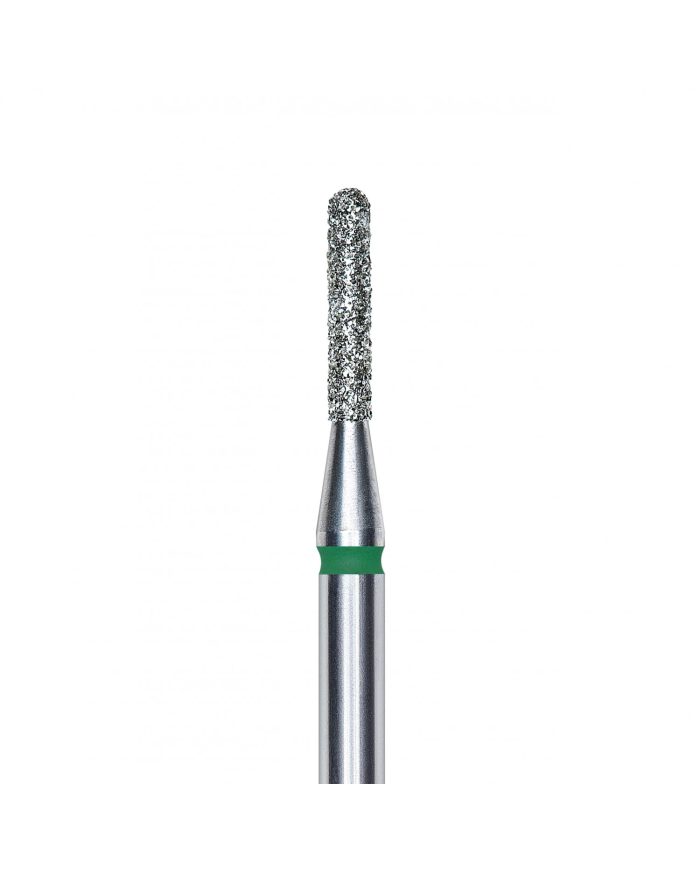 PUNTA DIAMANTATA CILINDRO TONDO, VERDE, DIM.1.4 MM