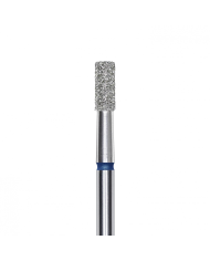 Punta diamantata Cilindro, blu, diametro 2.5 mm - lunghezza punta 6 mm STALEKS