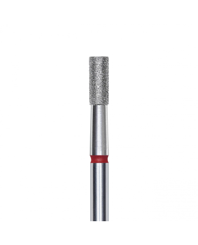 PUNTA DIAMANTATA CILINDRO, ROSSO, DIAMETRO 2.5 MM
