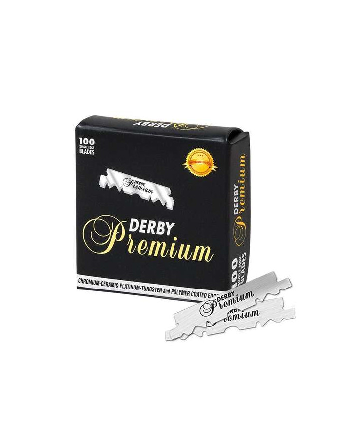 LAMA DERBY PREMIUM BLACK CNF 100 PZ MEZZE LAME