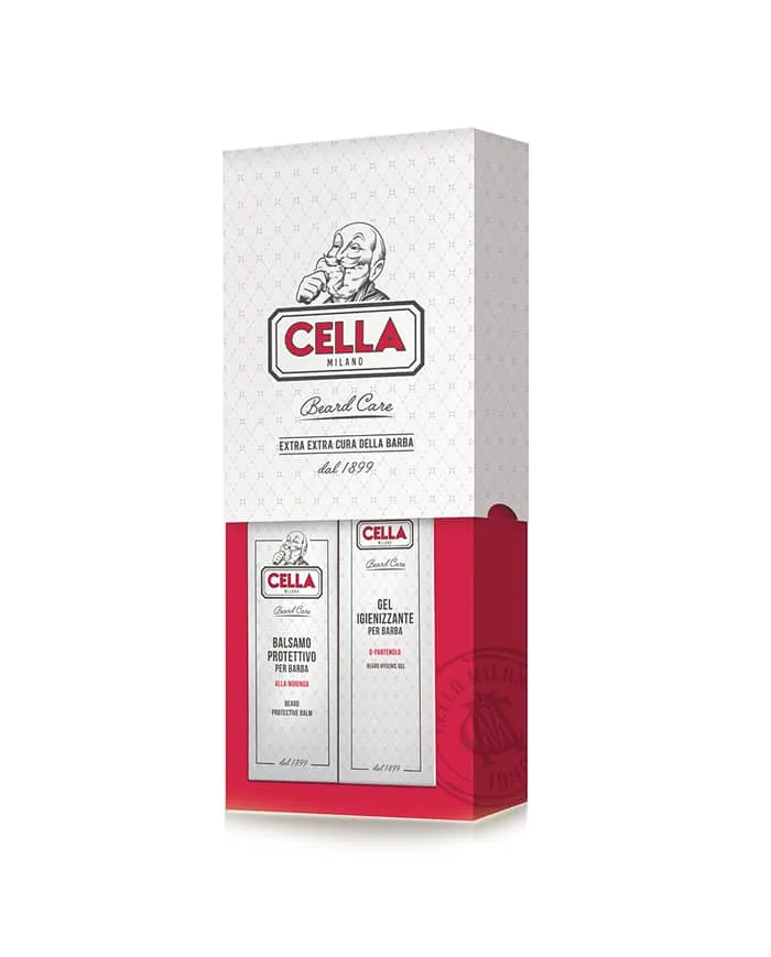 CELLA SET CURA DELLA BARBA BALSAMO E GEL
