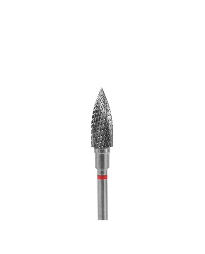 PUNTA CARBIDE FIAMMA, ROSSO, D 5 MM - L 13,5 MM