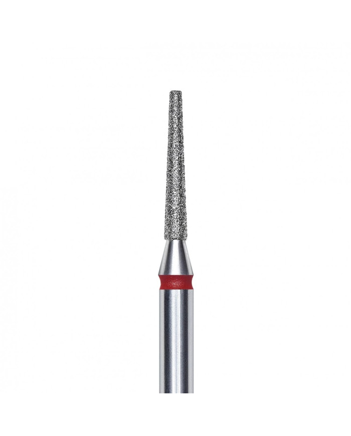 PUNTA DIAMANTATA TRONCO, ROSSO, D 1.6 MM L 10 MM