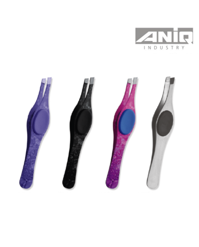 PINZETTA SOPRACCIGLIA ERGONOMICA PUNTA OBLIQUA