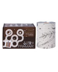 FRAMAR EMBOSSED ROLL DARK ACADEMIA 97,5 M ( 12,7 CM X 97,5 M )
