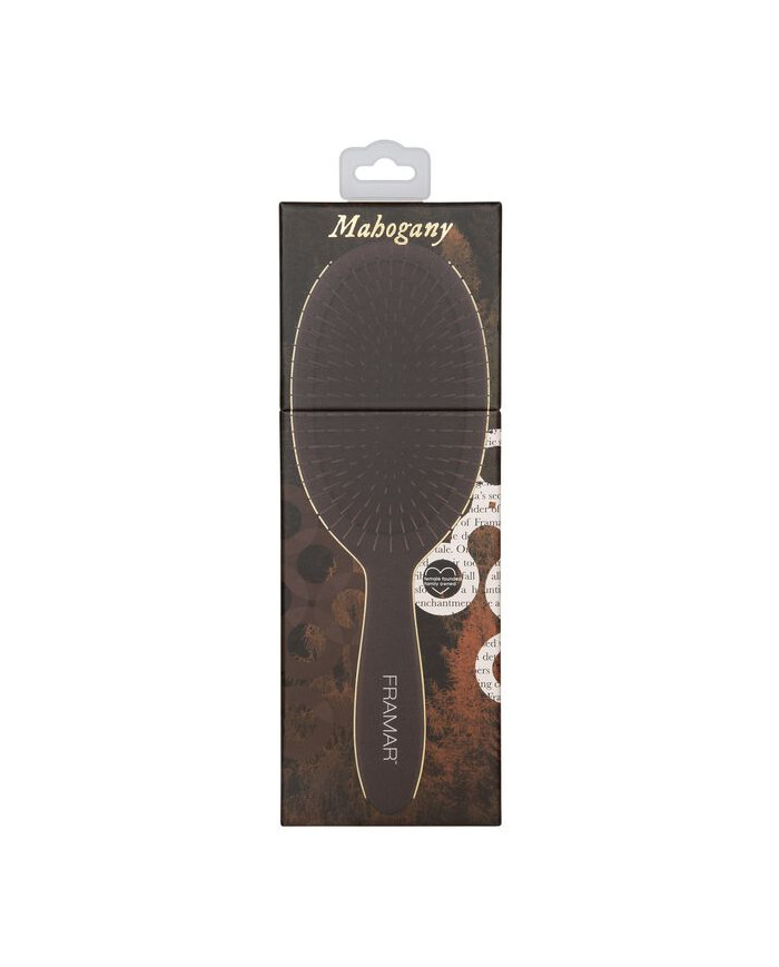 FRAMAR DETANGLE BRUSH DARK ACADEMIA MAROON