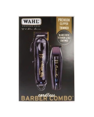 WAHL CORDLESS BLACK BARBER COMBO