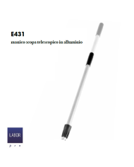 MANICO TELESCOPICO PER SCOPA IN CAUCCIU' - LABOR