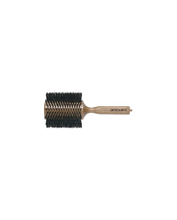 SPAZZOLA OPTIMA SETOLA TONDA LEGNO GIGANTE 120MM