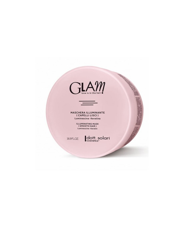 GLAM MASCHERA ILLUMINANTE CAPELLI LISCI 500ML