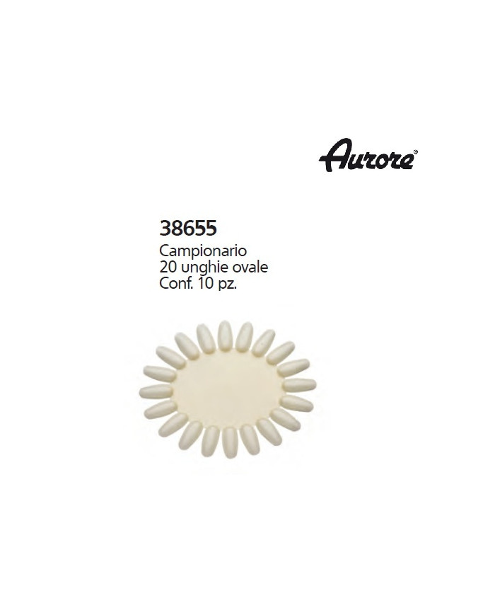 AURORE CAMPIONARIO ANELLO 20 UNGHIE CNF DA 10 PZ