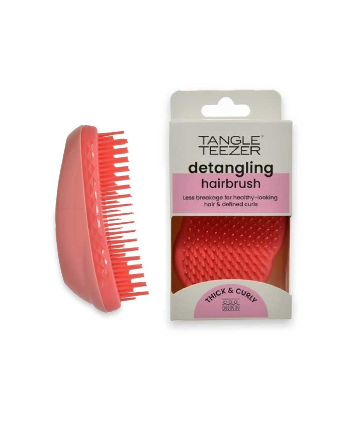 TT THE ORIGINAL THICK & CURLY PINK ORANGE