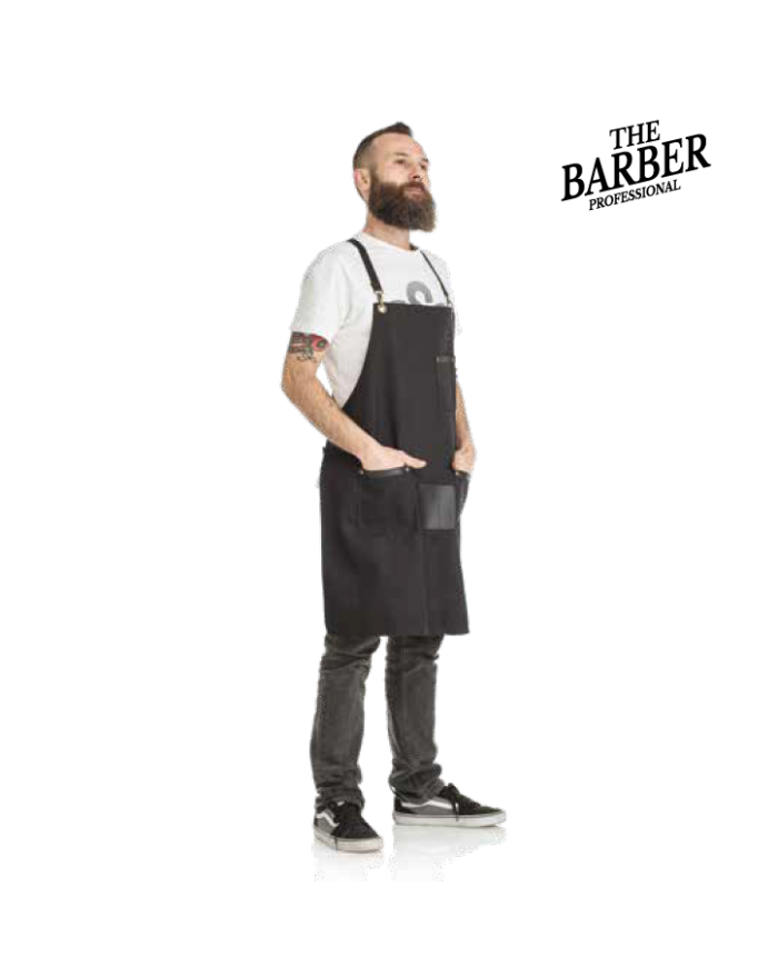 GREMBIULE BARBER HIDALGO CARBON NERO