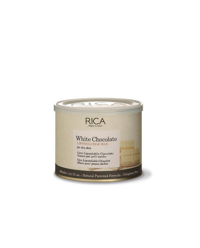RICA CERA DEPILAZIONE 400 ML LIPO CIOCCOLATO BIANC