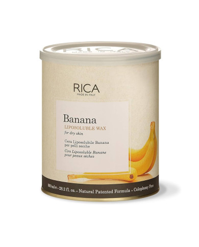 RICA CERA DEPILAZIONE 800 ML LIPO BANANA