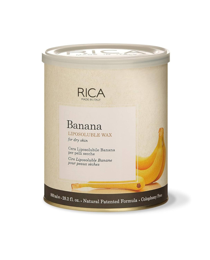 RICA CERA DEPILAZIONE 800 ML LIPO BANANA