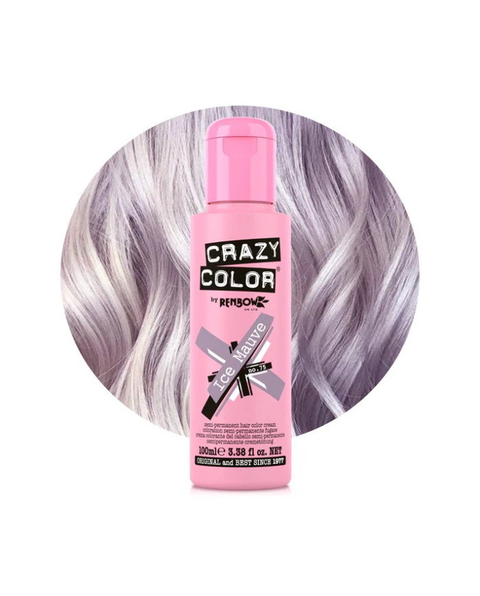 CRAZY COLOR RENBOW - N.75 ICE MAUVE 100 ML