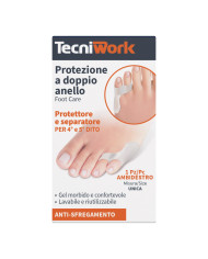 ALLUXCARE DOPPIO ANELLO SEPARATORE 1PZ AMBIDESTRO DIVARICATORE PER ALLUCE