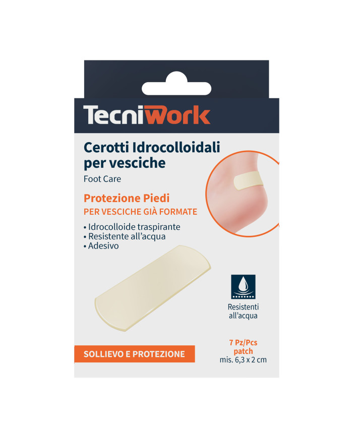 CEROTTI IDROCOLLOIDALI 7 PZ - TECNIWORK
