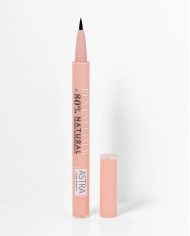 astra pure beauty pen eyeliner 0001 black - astra