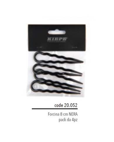 KIEPE FORCINA NERA 8 CM ( CNF 4 PZ )
