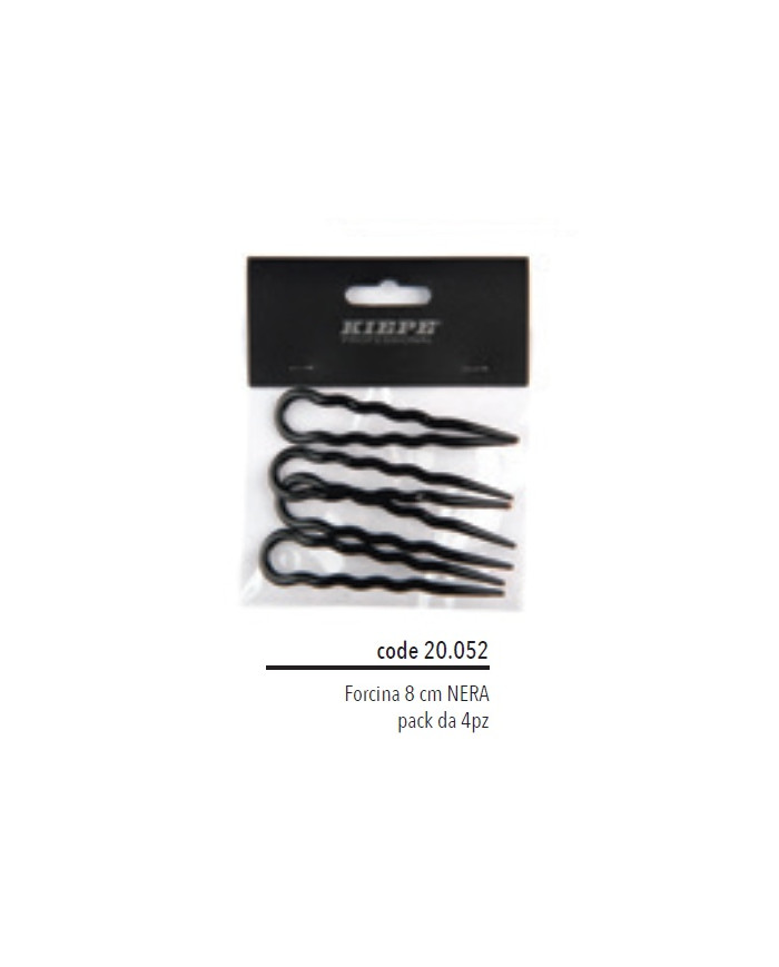 KIEPE FORCINA NERA 8 CM ( CNF 4 PZ )