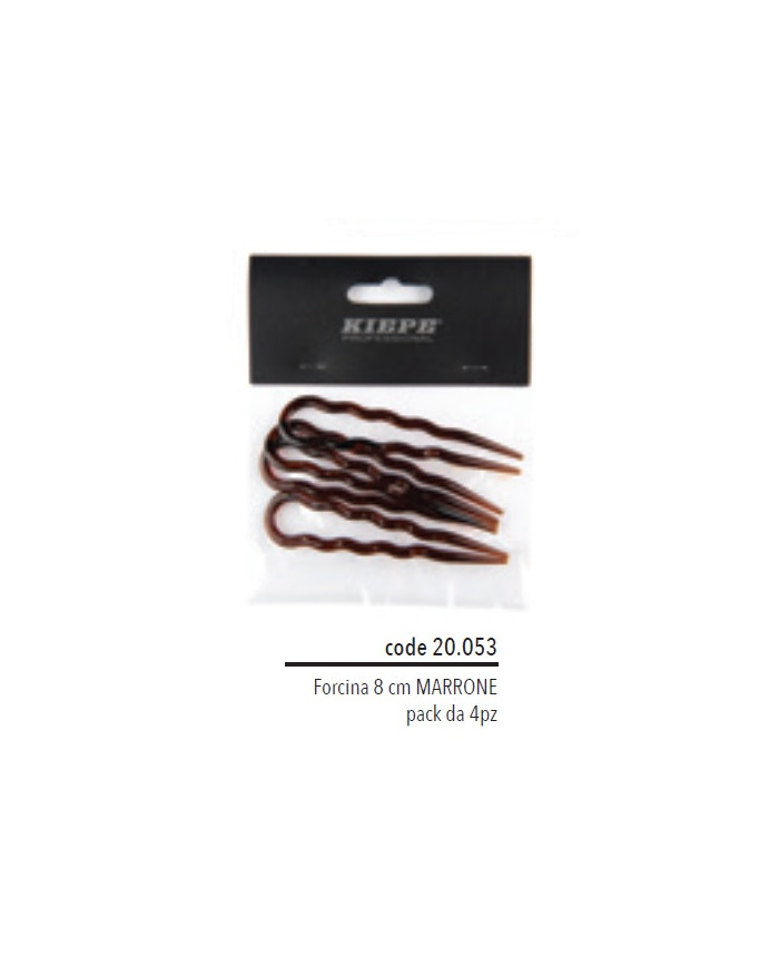 KIEPE FORCINA MARRONE 8 CM ( CNF 4 PZ )