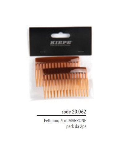 KIEPE PETTININO 7 CM MARRONE ( CNF 2 PZ )