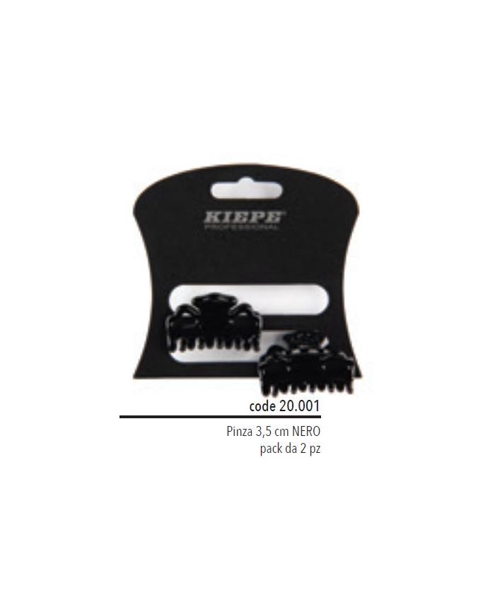 KIEPE PINZA 3,5 CM NERA ( CNF 2 PZ )