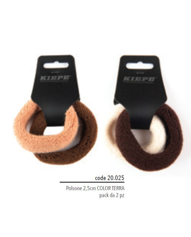 KIEPE ELASTICO POLSONE COLORE TERRA ( CNF 2 PZ )